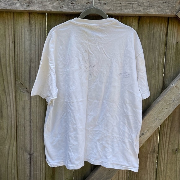 Vintage Single Stitch 90s Hanes Beefy Tee 1996 Olympic Rowing and Kayaking Tee - Picture 8 of 8